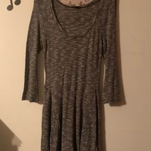 Black and white dress